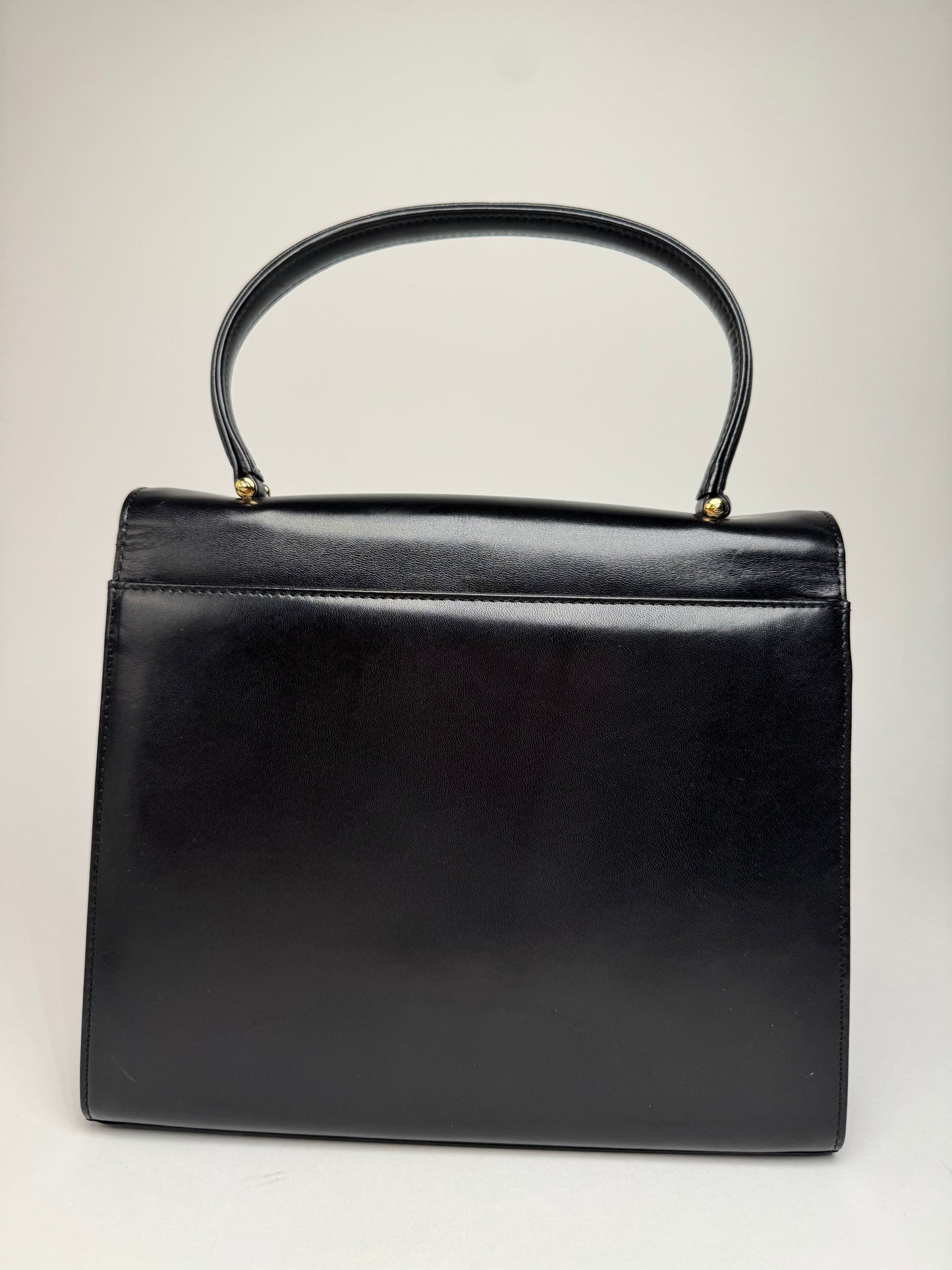 Vintage Givenchy Leather Handbag Black