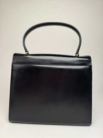 Vintage Givenchy Leather Handbag Black