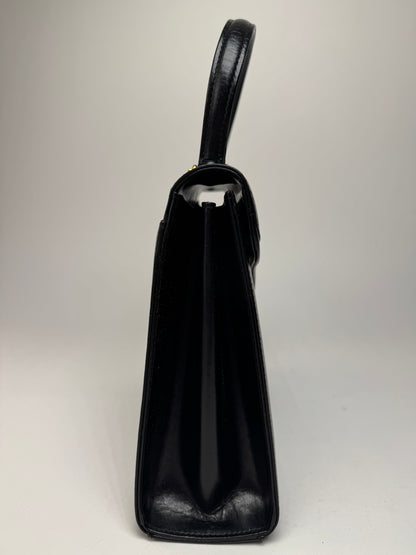 Vintage Givenchy Leather Handbag Black