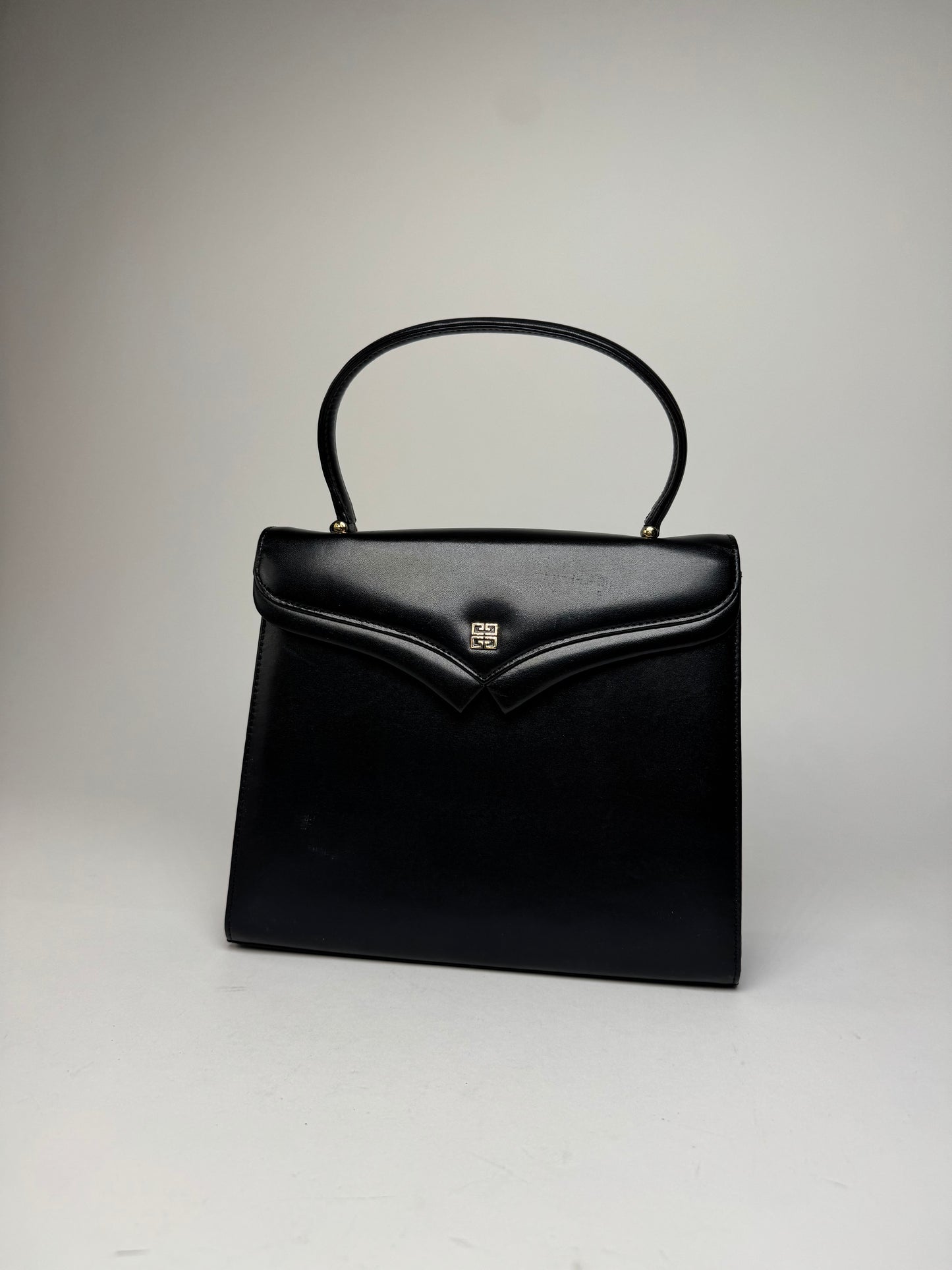 Vintage Givenchy Leather Handbag Black