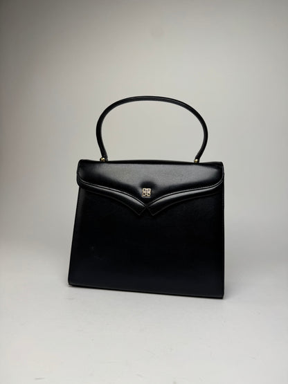 Vintage Givenchy Leather Handbag Black