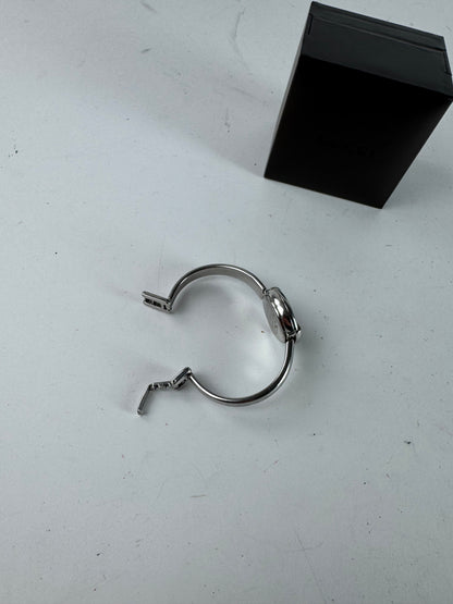 Vintage Gucci Horsebit Watch silver