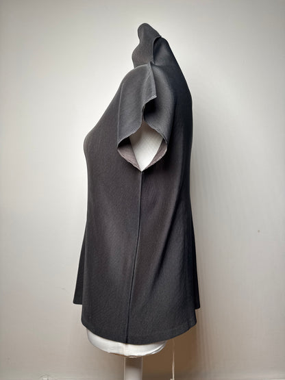 Vintage Pleats Please Plissee top Anthracite M