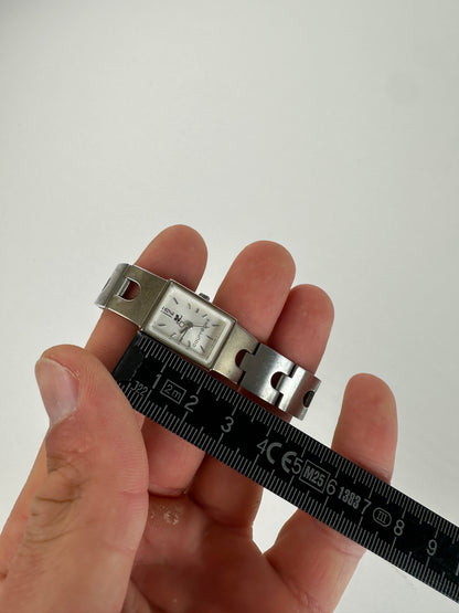 Vintage Courreges Stainless Watch Silver