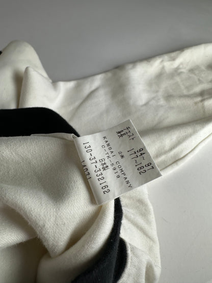Vintage Kansai Yamamoto Crewneck Sweater Black White M