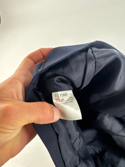 Vintage Courreges Paris Twin Set Navy M