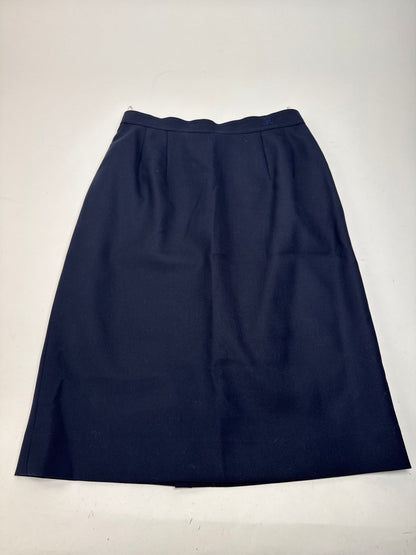 Vintage Courreges Paris Twin Set Navy M