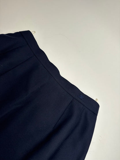 Vintage Courreges Paris Twin Set Navy M