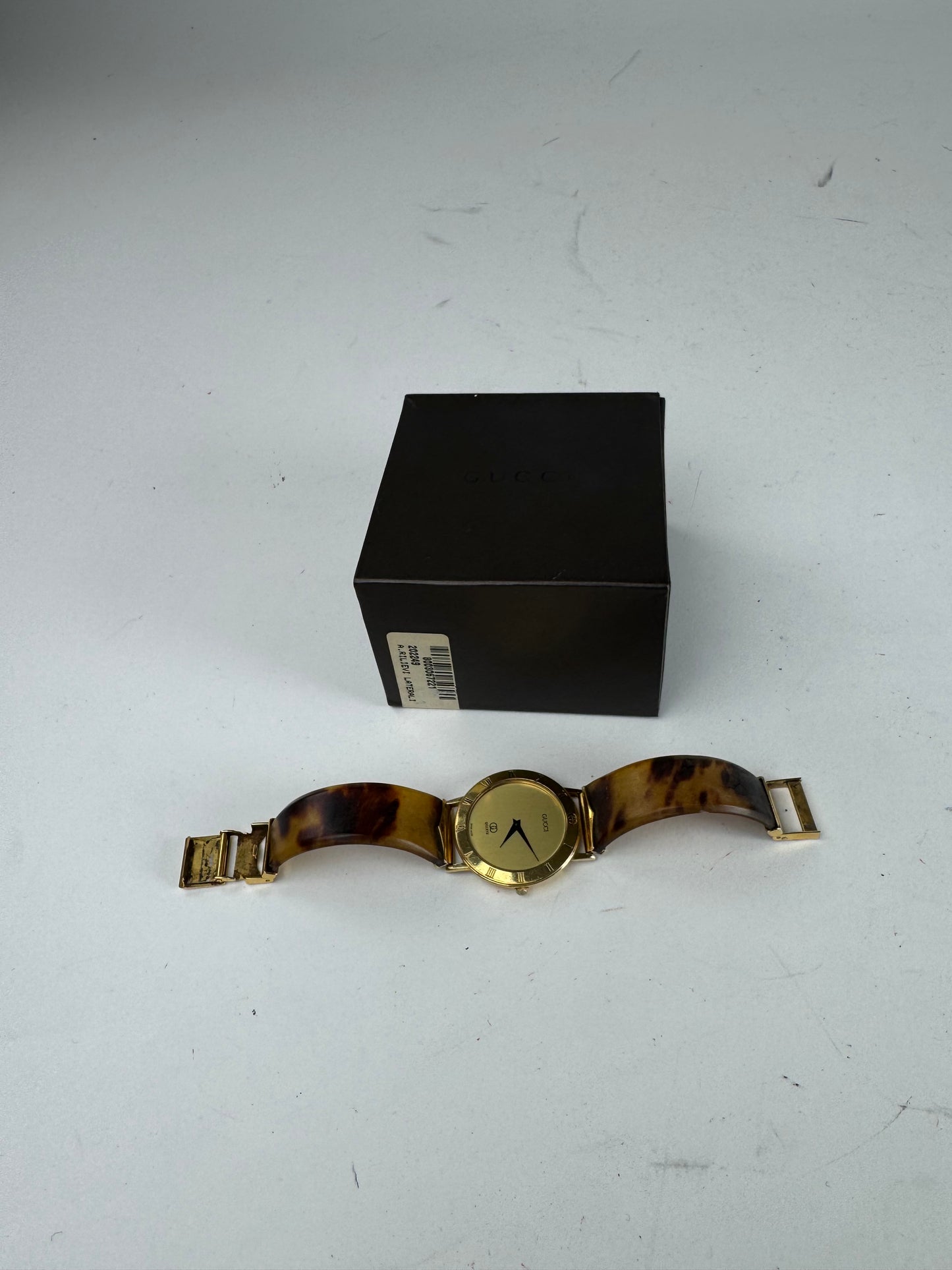 Vintage Gucci Watch gold brown