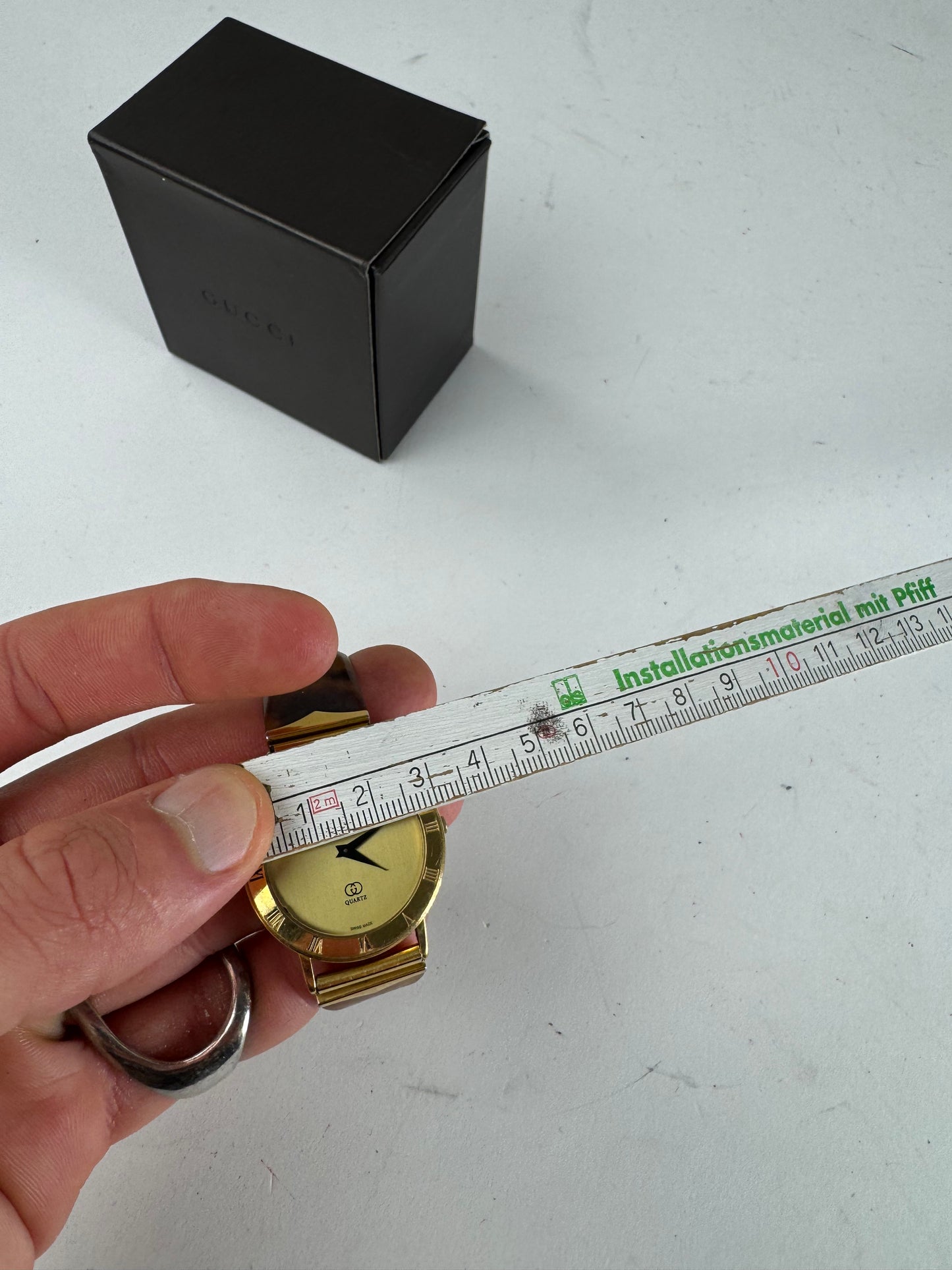 Vintage Gucci Watch gold brown