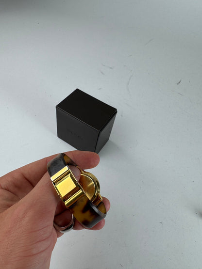 Vintage Gucci Watch gold brown