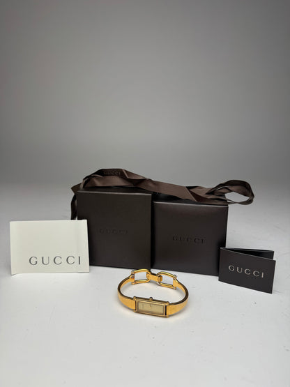 Vintage Gucci Horsebit Watch Golden
