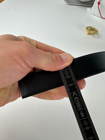 Vintage Dior Reversible Belt Black Brown