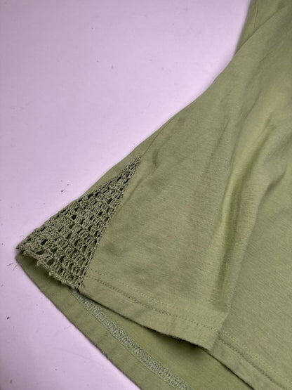Haut vintage en coton Issey Miyake Vert M 