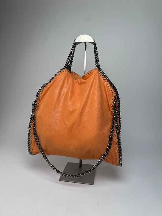 Vintage Stella Mc Cartney Falabella 2Way Handbag Orange