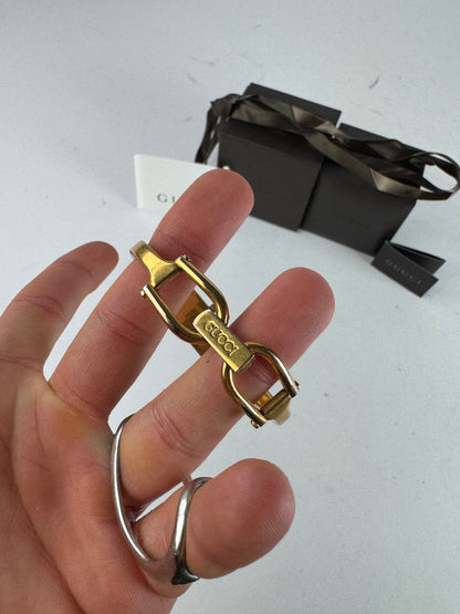Vintage Gucci Horsebit Watch Golden
