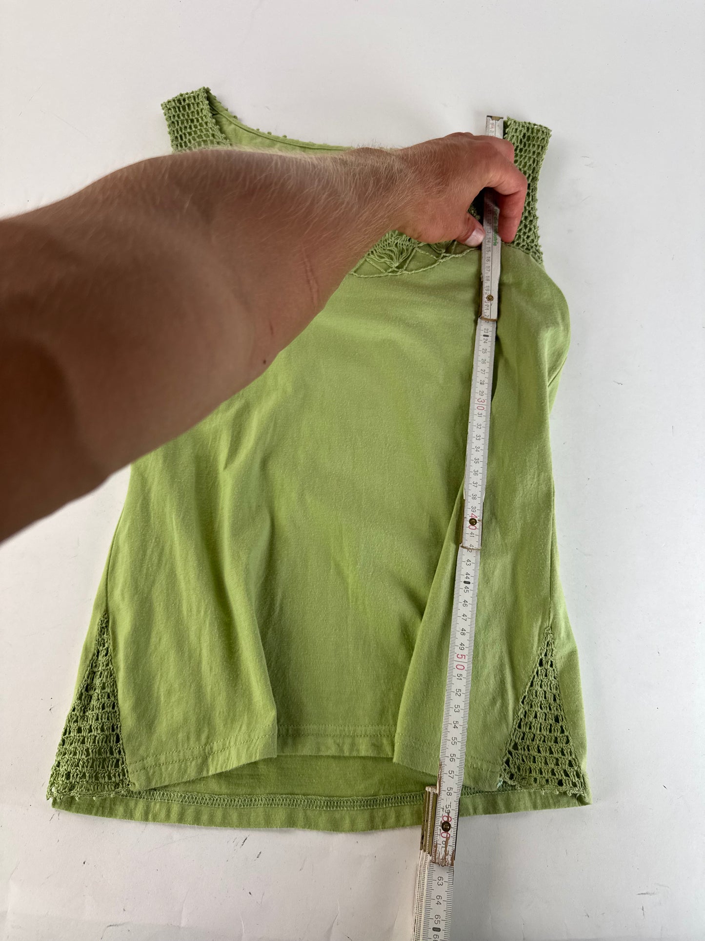 Haut vintage en coton Issey Miyake Vert M 