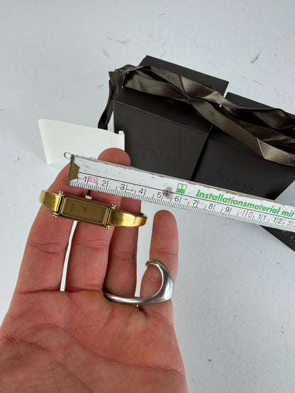 Vintage Gucci Horsebit Watch Golden