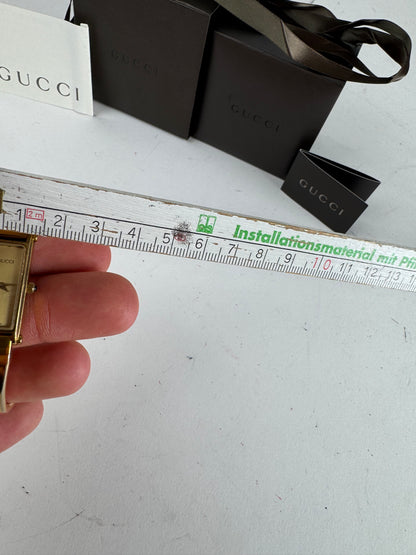 Vintage Gucci Horsebit Watch Golden