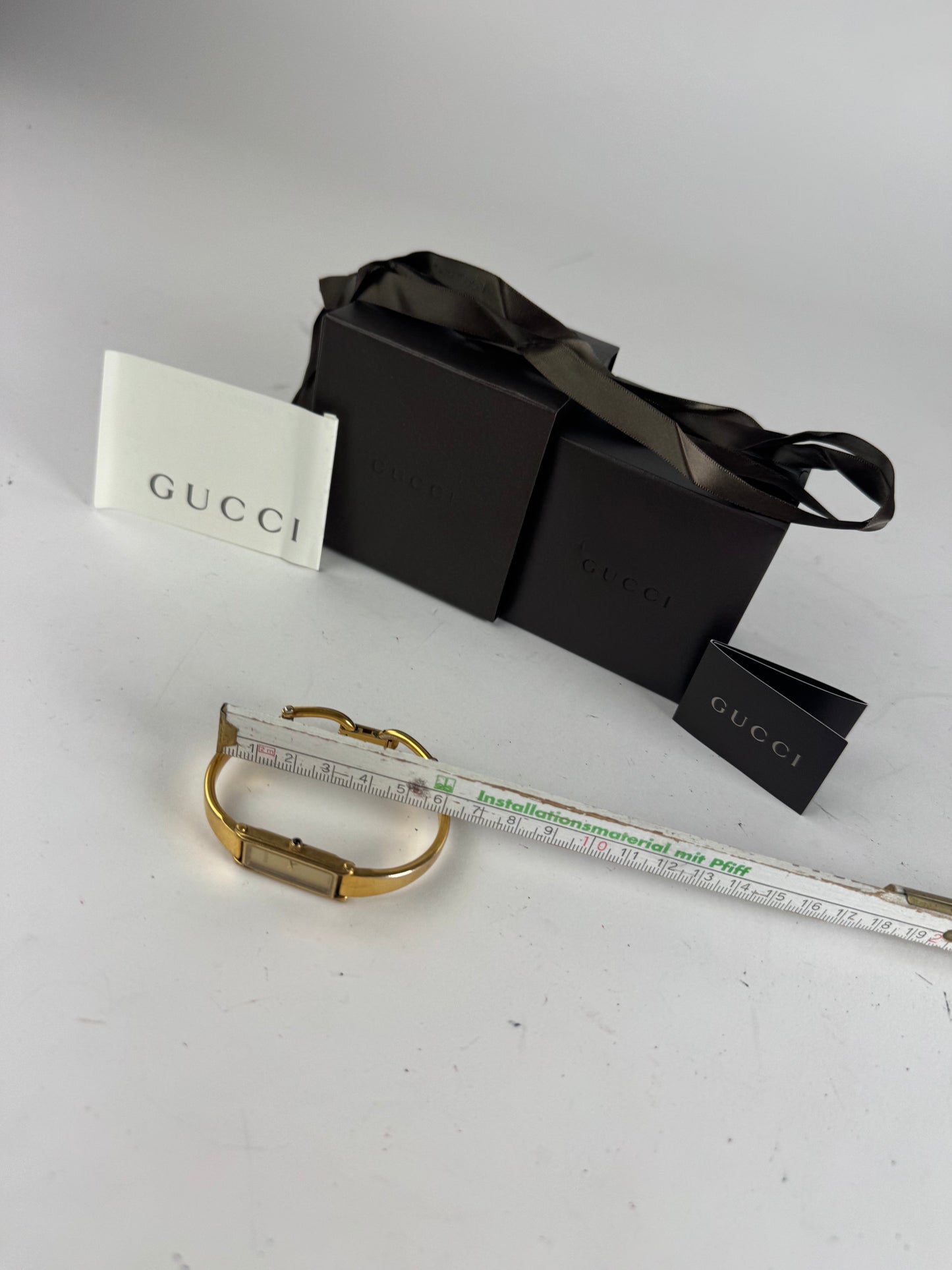 Vintage Gucci Horsebit Watch Golden