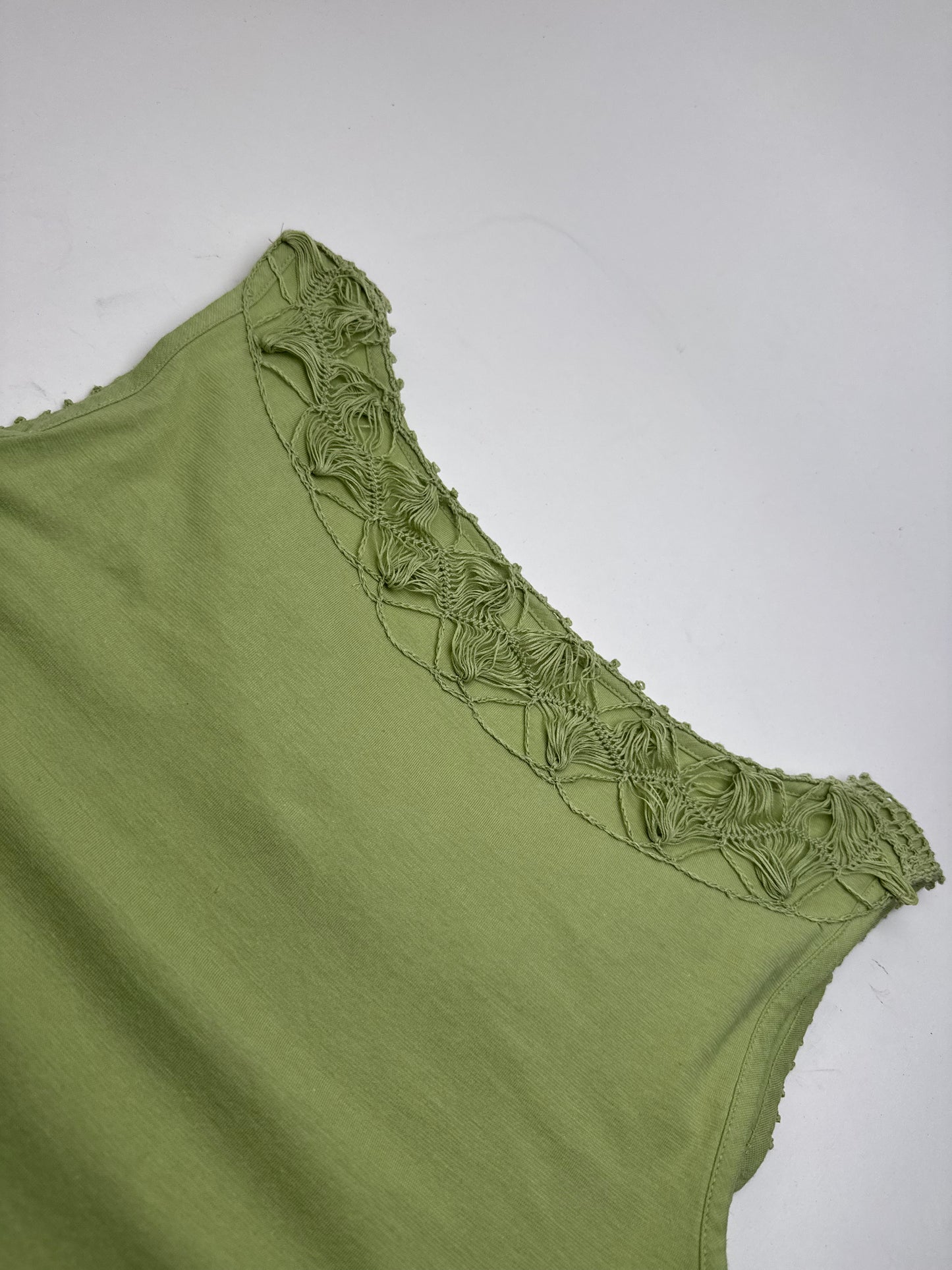 Haut vintage en coton Issey Miyake Vert M 