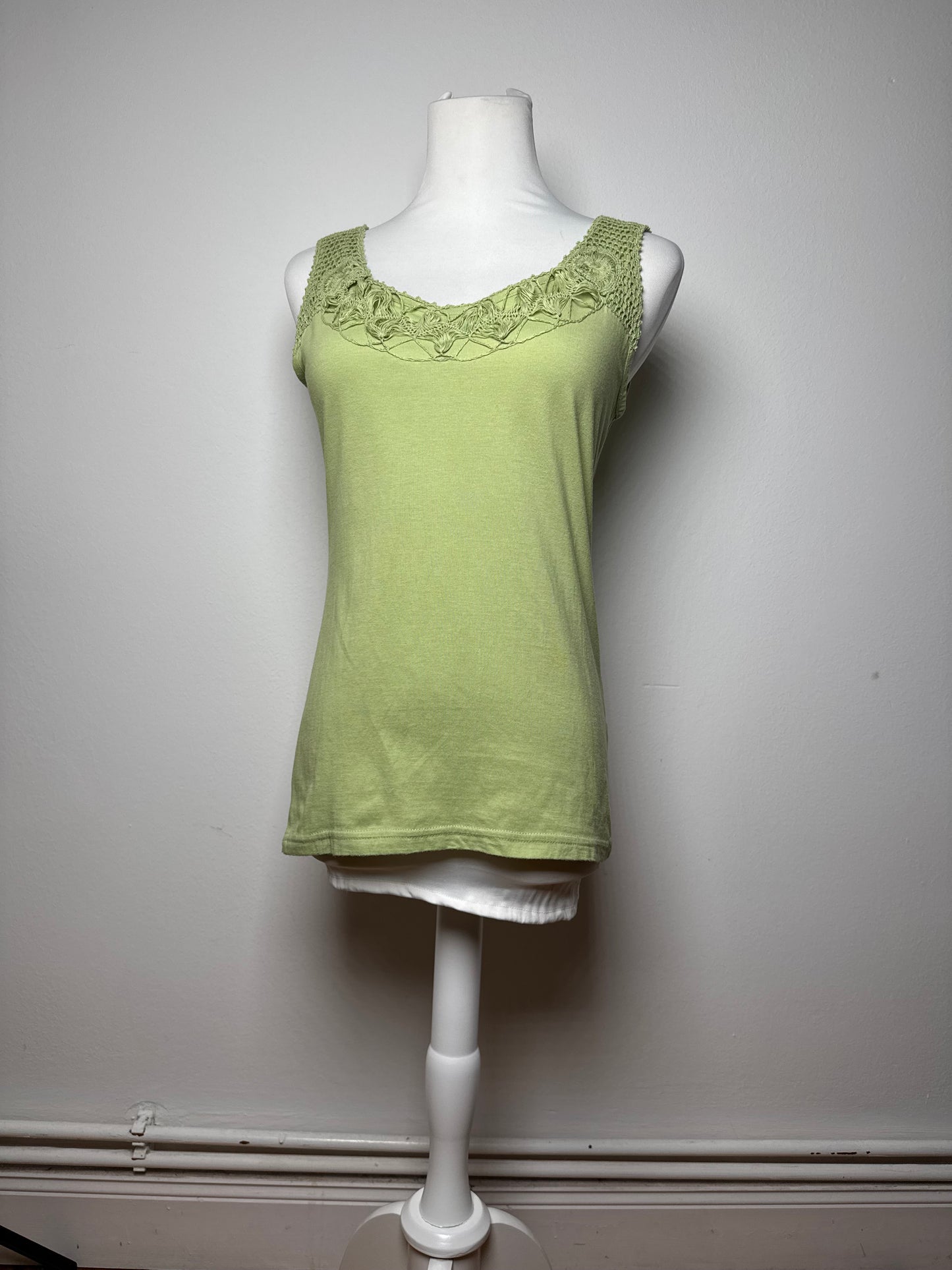 Haut vintage en coton Issey Miyake Vert M 