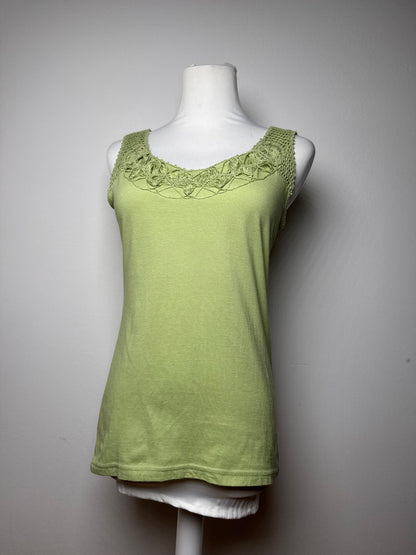 Haut vintage en coton Issey Miyake Vert M 