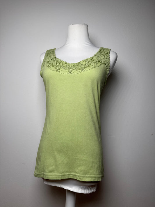 Haut vintage en coton Issey Miyake Vert M 