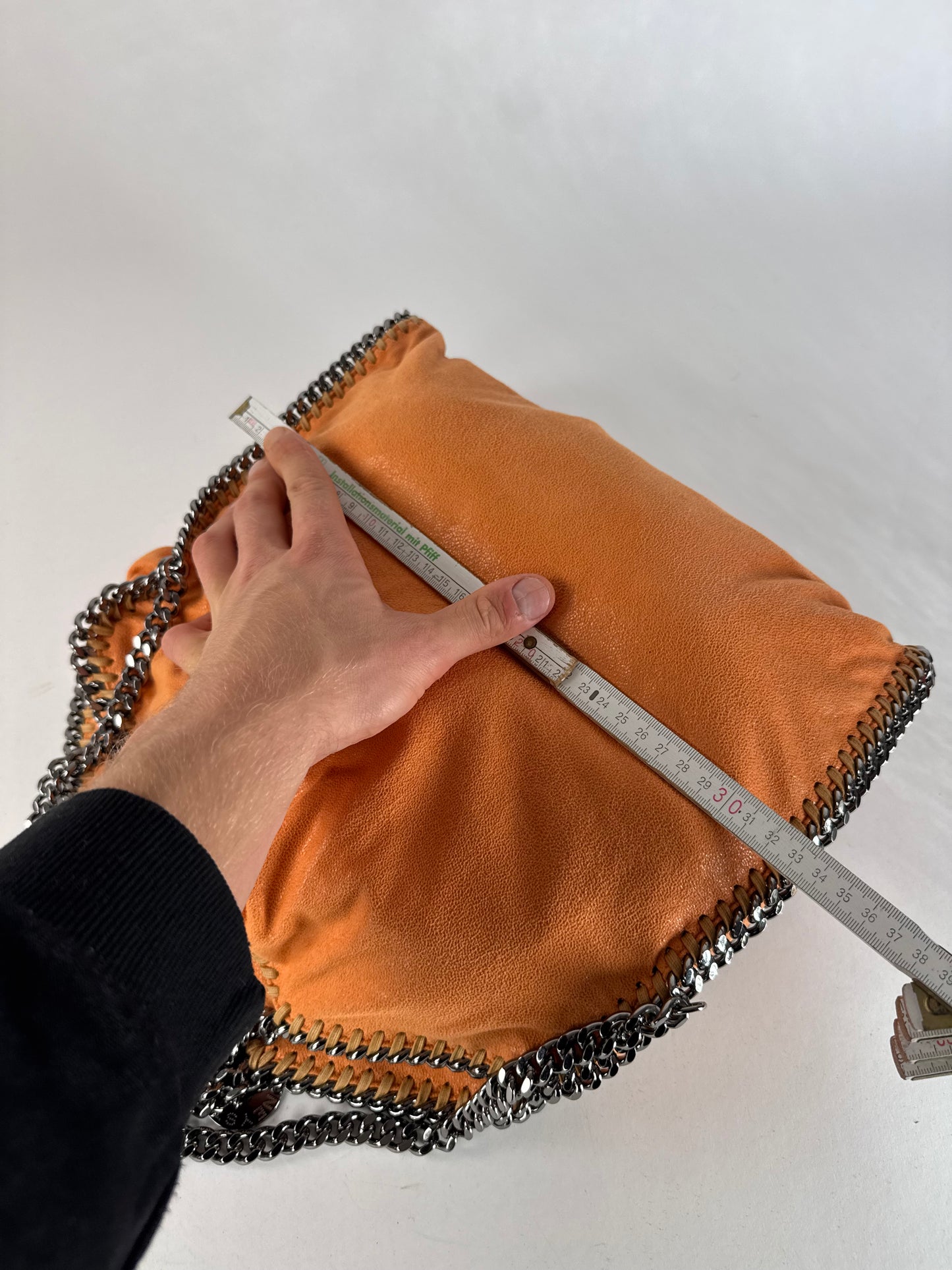 Vintage Stella Mc Cartney Falabella 2Way Handbag Orange