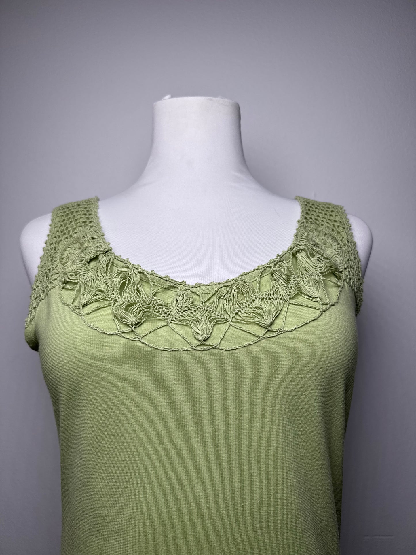 Haut vintage en coton Issey Miyake Vert M 