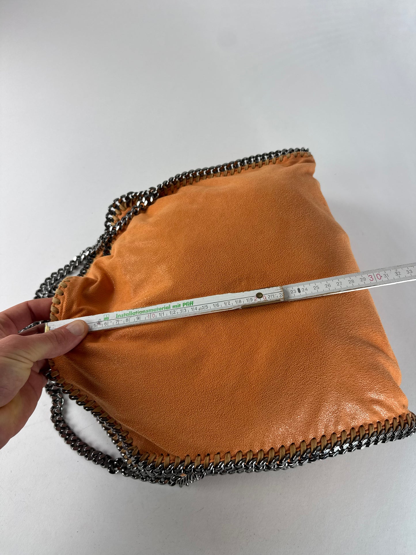 Vintage Stella Mc Cartney Falabella 2Way Handbag Orange