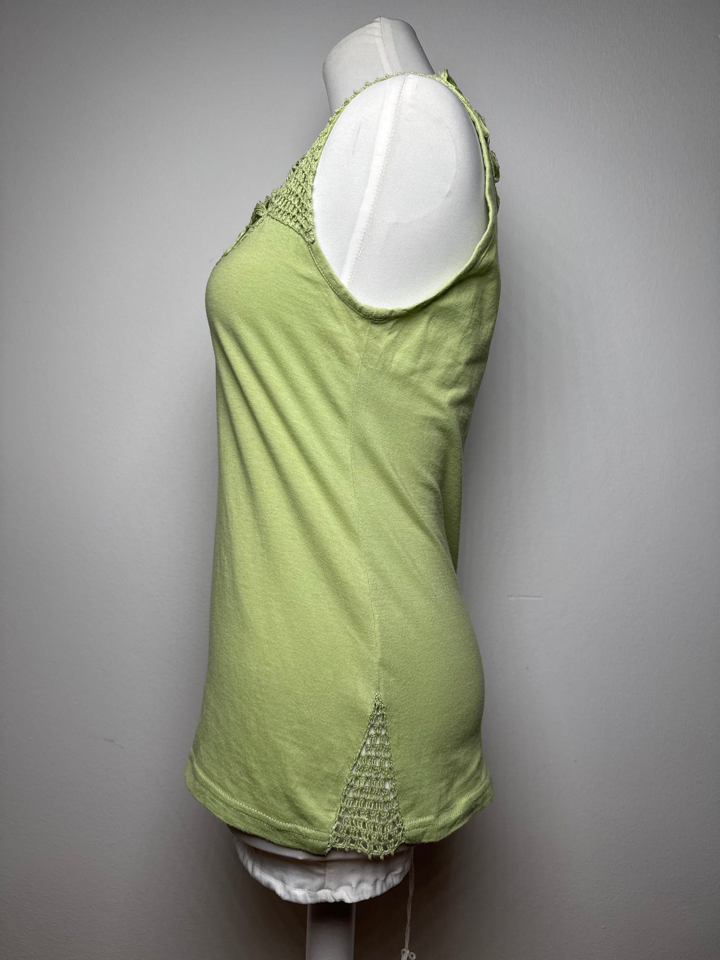 Haut vintage en coton Issey Miyake Vert M 