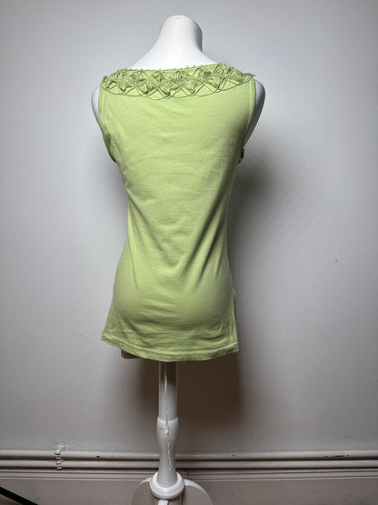 Haut vintage en coton Issey Miyake Vert M 