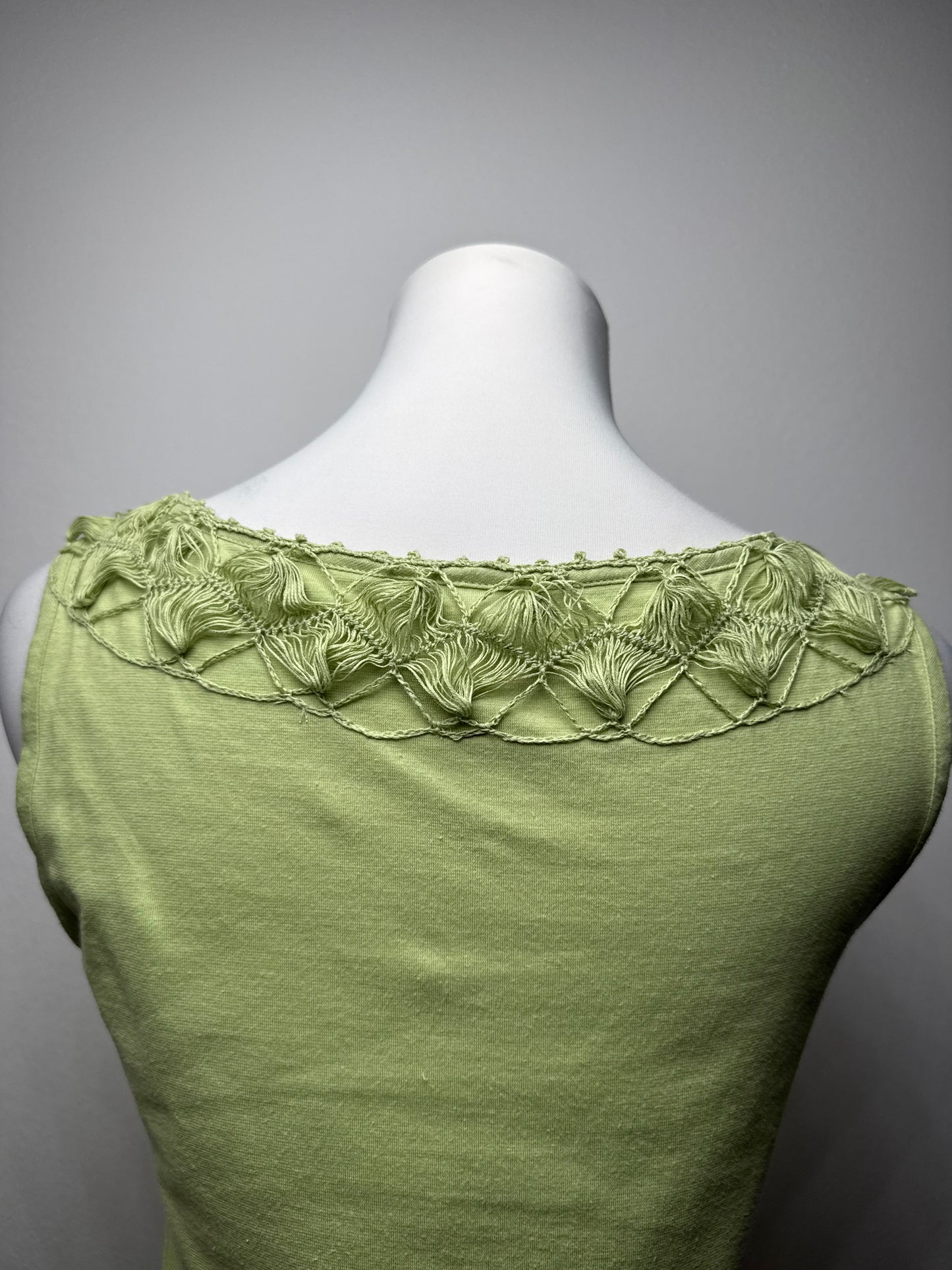 Haut vintage en coton Issey Miyake Vert M 