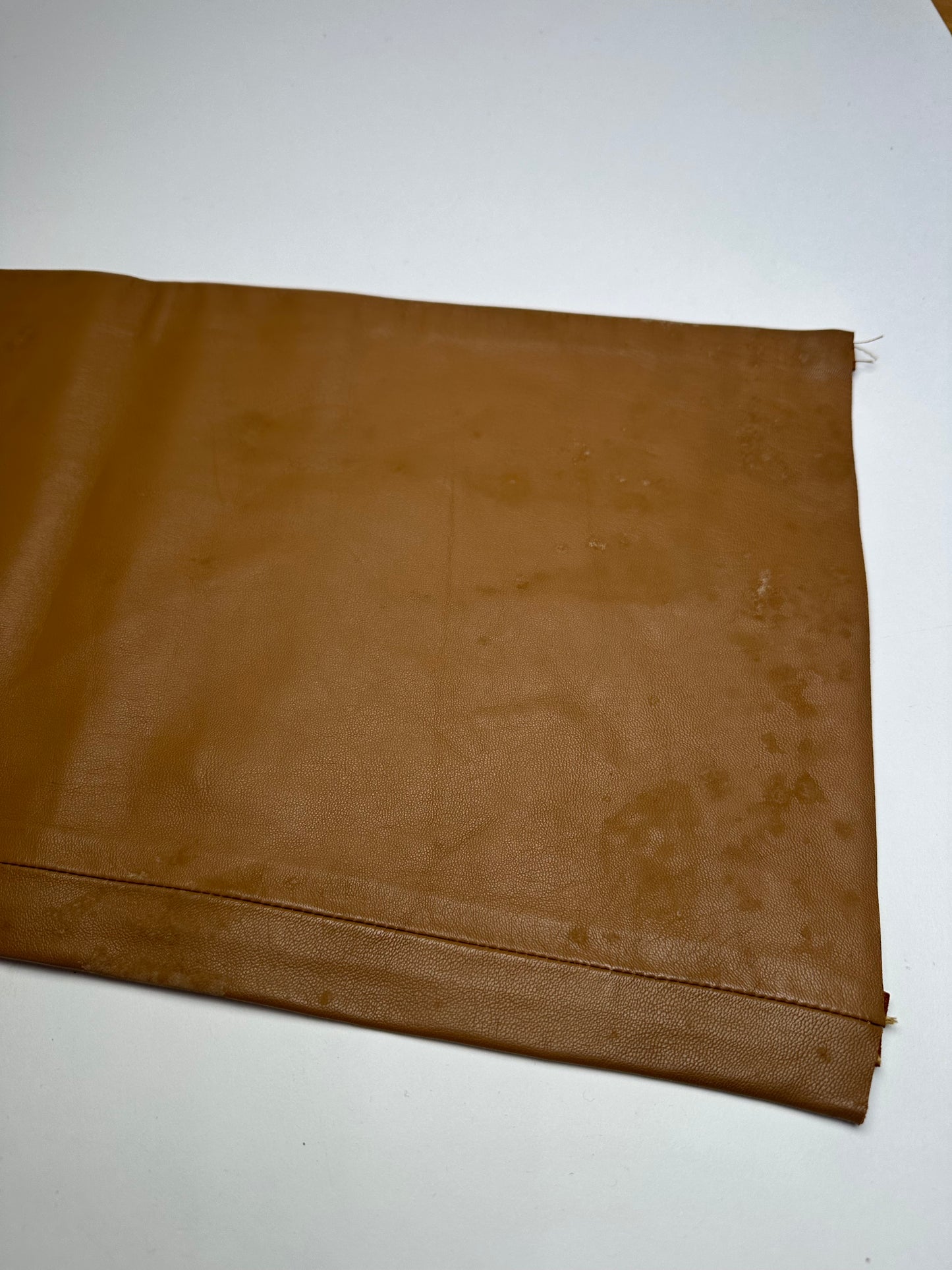 Vintage Courreges Leather Pants Brown M