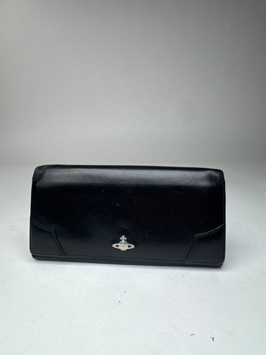 Vintage Vivienne Westwood Leather Wallet black
