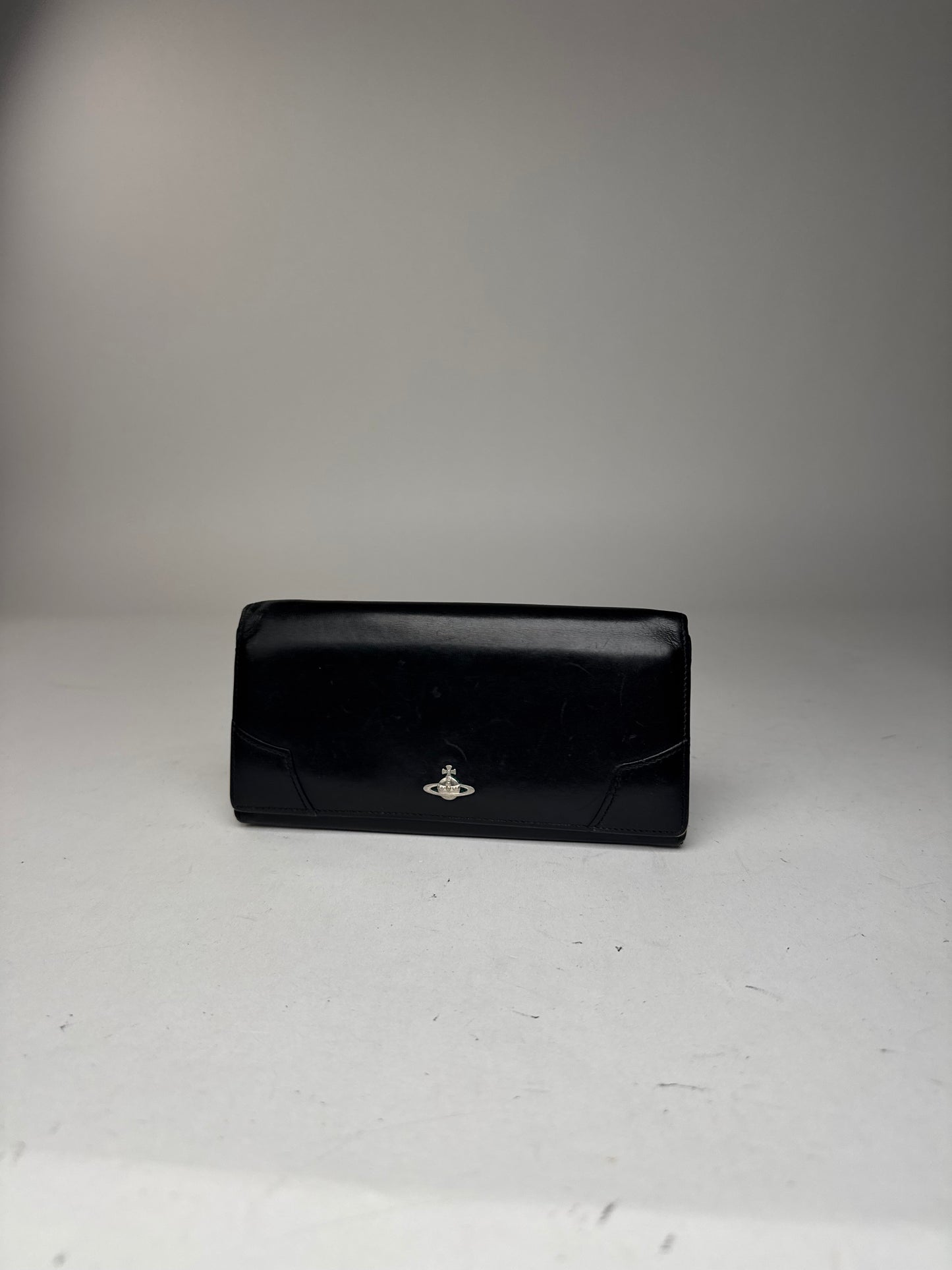 Vintage Vivienne Westwood Leather Wallet black