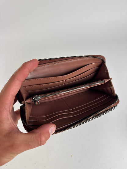 Vintage Stella Mc Cartney Vegan Leather wallet brown