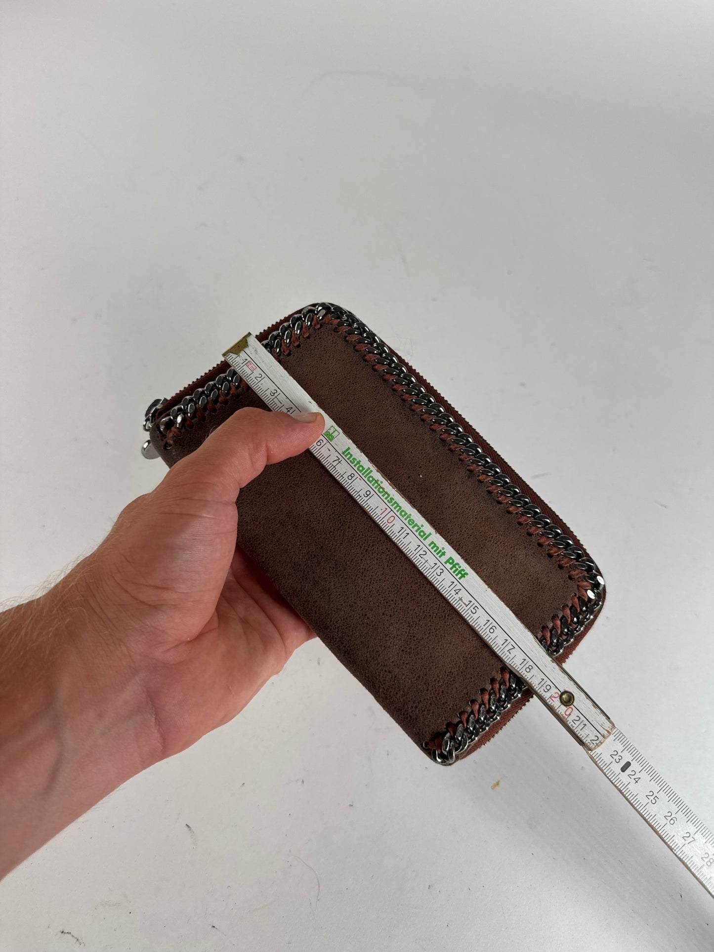 Vintage Stella Mc Cartney Vegan Leather wallet brown