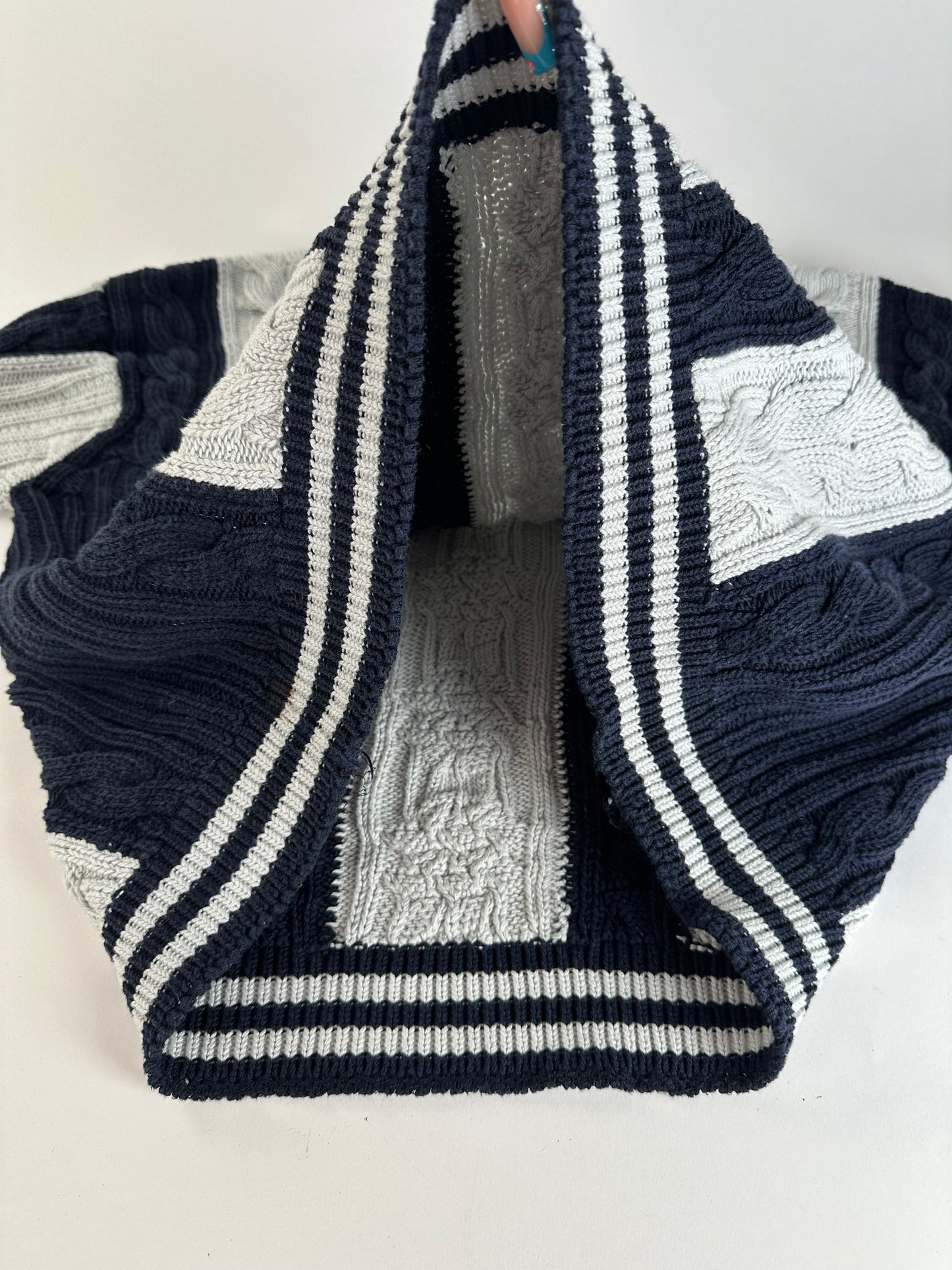 Vintage Escada Cotton Sweater Navy