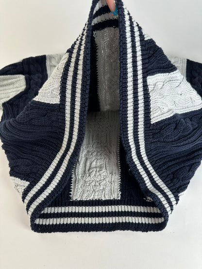 Vintage Escada Cotton Sweater Navy