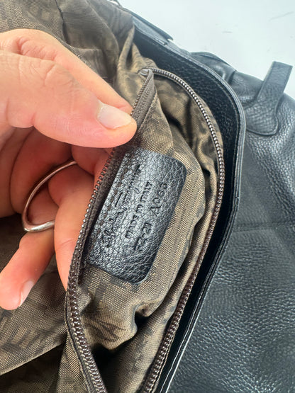 Vintage Salvatore Ferragamo Leather Bag black