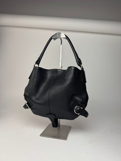 Vintage Salvatore Ferragamo Leather Bag black