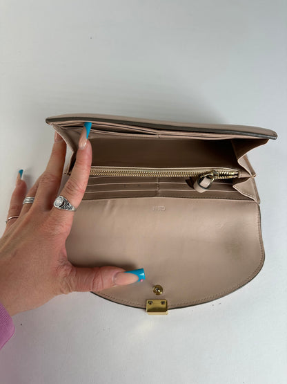 Vintage Chloe Grained Wallet Blush