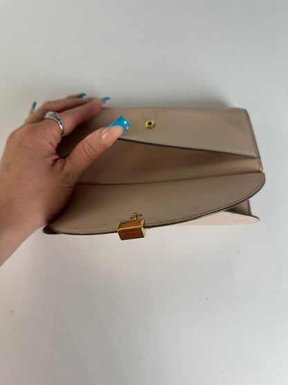 Vintage Chloe Grained Wallet Blush