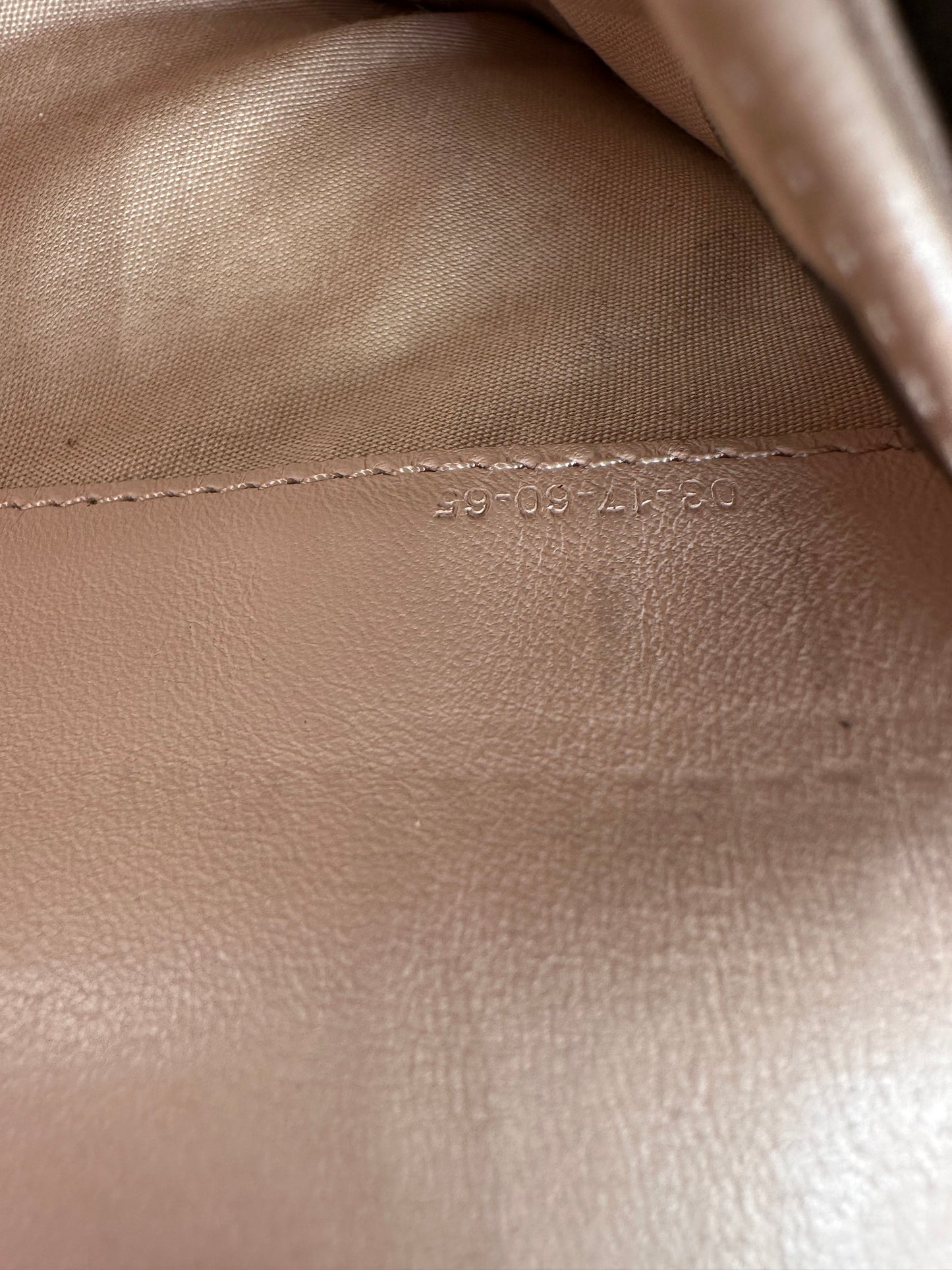 Vintage Chloe Grained Wallet Blush