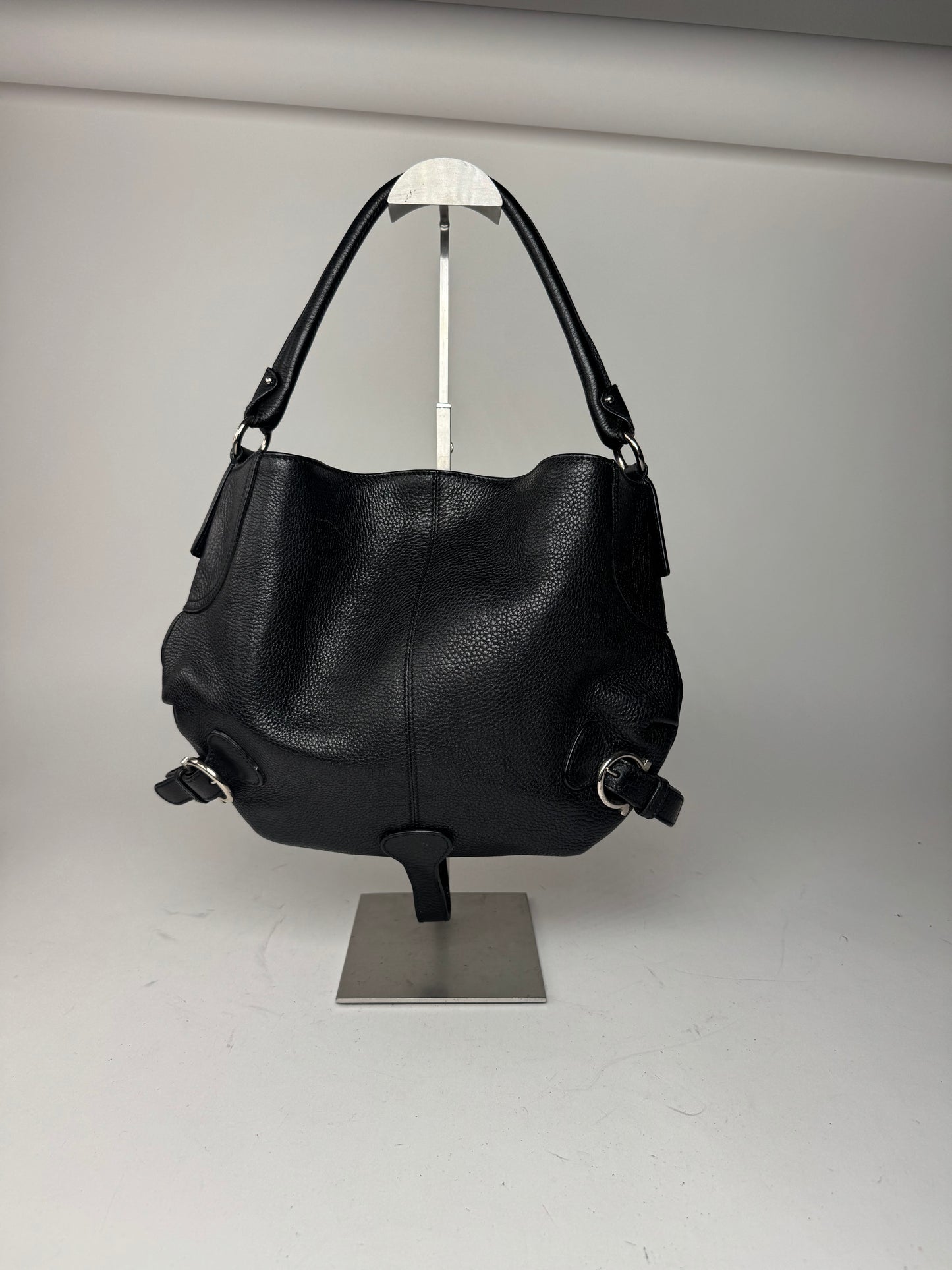 Vintage Salvatore Ferragamo Leather Bag black
