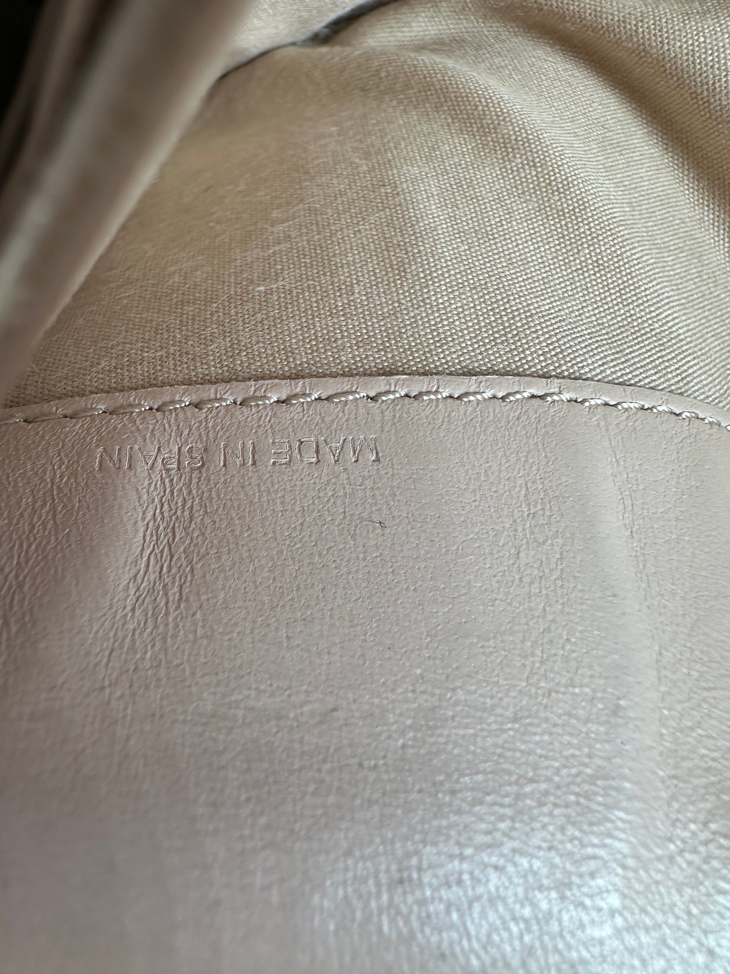 Vintage Chloe Grained Wallet Blush