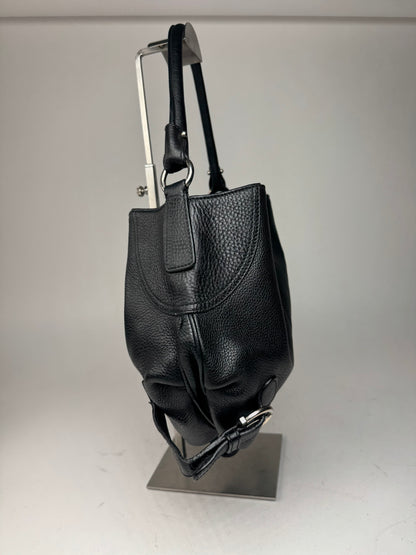 Vintage Salvatore Ferragamo Leather Bag black