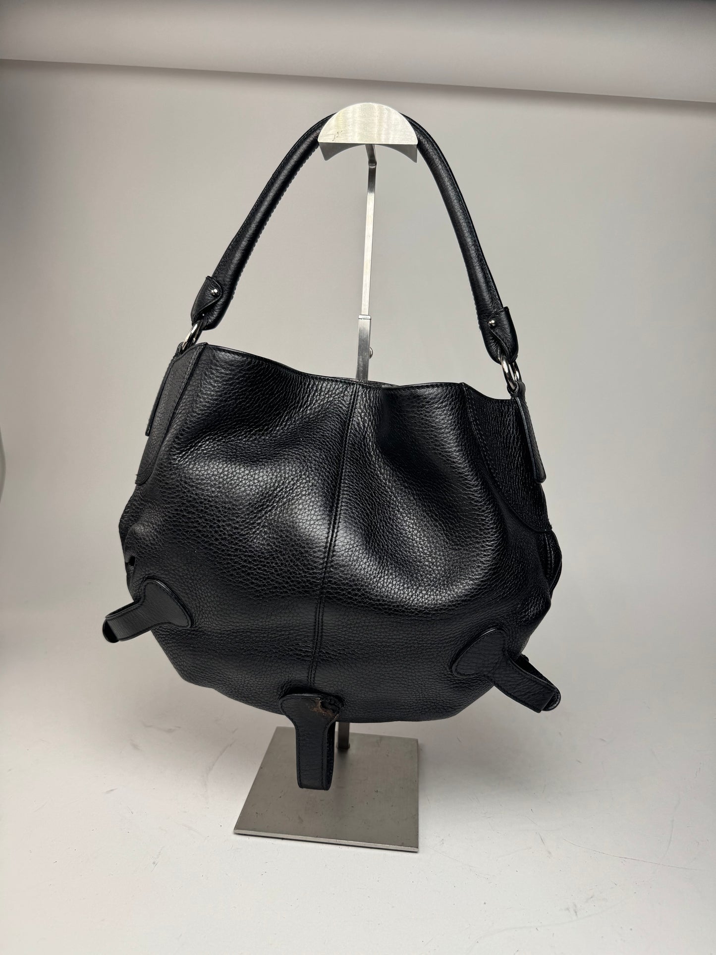 Vintage Salvatore Ferragamo Leather Bag black